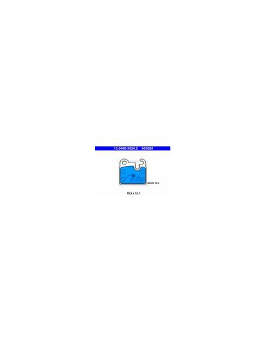 Comprar Juego de pastillas de freno BMW E24 628CSi 633CSi y