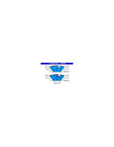 Comprar Juego de pastillas de freno BMW E24 628CSi 633CSi y