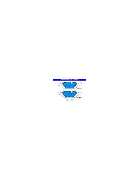 Comprar Juego de pastillas de freno BMW E24 628CSi 633CSi y