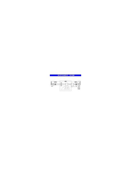 Comprar Latiguillo freno BMW E32 eje delantero (ATE)