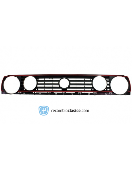 Comprar Rejilla calandra Volkswagen Golf GTI embellecedor rojo