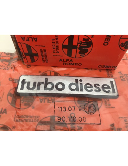 Comprar Anagrama turbo diesel Alfa Romeo online