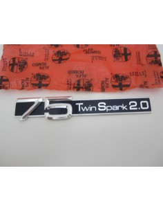 Comprar Emblema versión 75 twin spark 2. 0 2ª serie Alfa Romeo