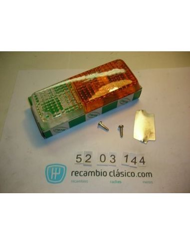 Tulipa intermitente delantera izquierda y posición Renault R12 N 1428060063