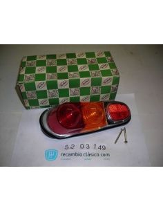 Tulipa intermitente trasera derecha cromada Renault 4 super 1422250066