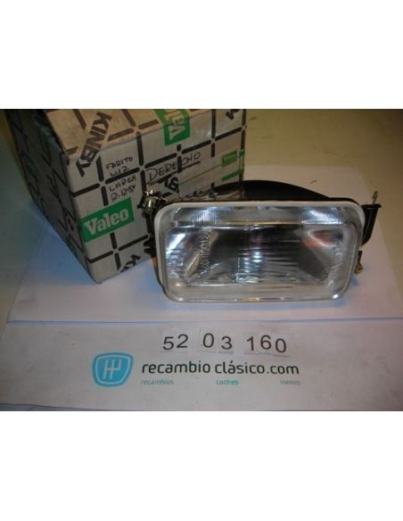 Faro larga distancia Renault 12 S iodo, marca Valeo