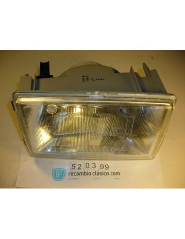 Faro delantero derecho Renault 9 primera serie marca CIBIE-VALEO