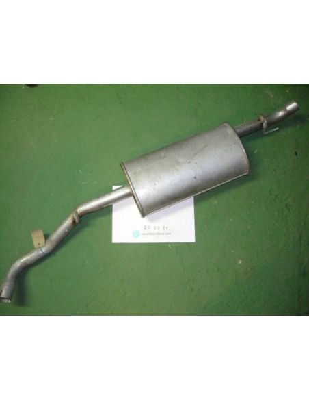 Silencioso aluminizado trasero Renault 9