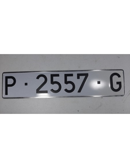 Comprar Matrícula post 87 online