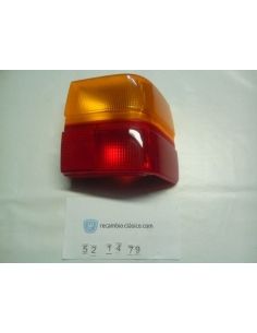Piloto intermitente trasero derecho rojo y ámbar Audi 100 C3 9EL126346055