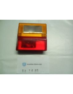 Piloto trasero derecho interior rojo y ámbar Audi 100 C3 9EM 126346-005