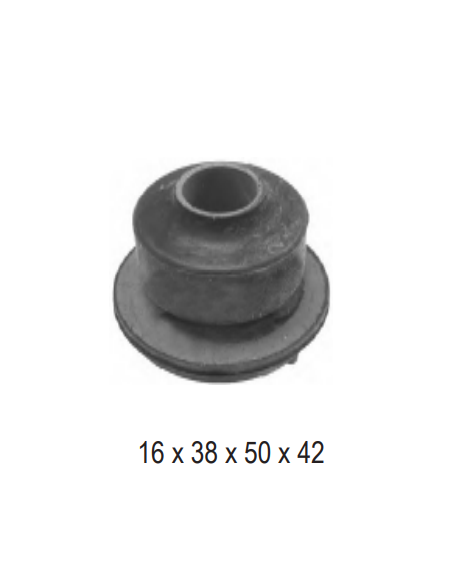 Silentblock 16 x 38 x 50 x 42 delantero Peugeot 504 Peugeot 505 Peugeot 604 356109