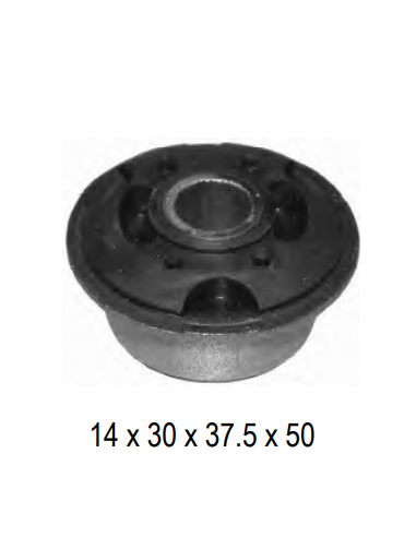 Silencioso Ø 14 x 30 x 37,5 x 50 Peugeot 304 Peugeot 305 352326