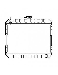 Radiador refrigeración Nissan Vanette 2.0 Diesel LD20