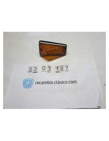 Piloto intermitente izquierdo aleta Renault 6 Renault 12 hasta 1976 YORKA 0126400043