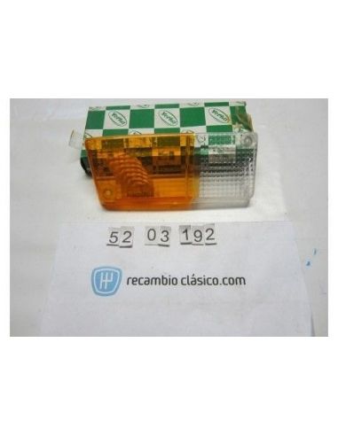 Tulipa intermitente delantera derecha para paragolpes corto Renault 5 1429090069