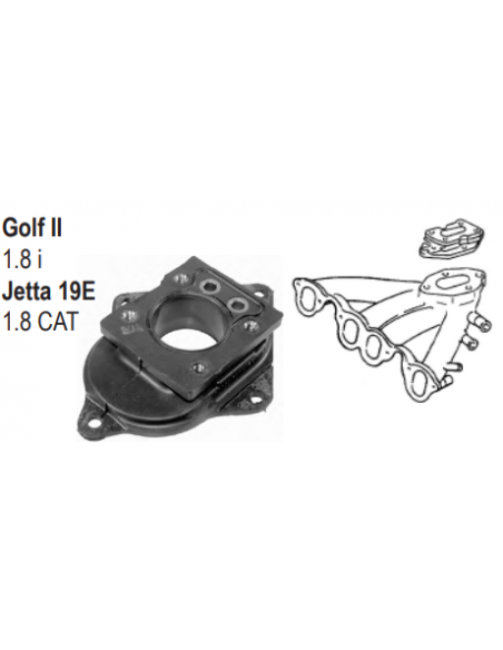 Soporte Carburador  VOLSKWAGEN CADDY II, JETTA II , PASSAT, POLO, VENTO ,  050129761A