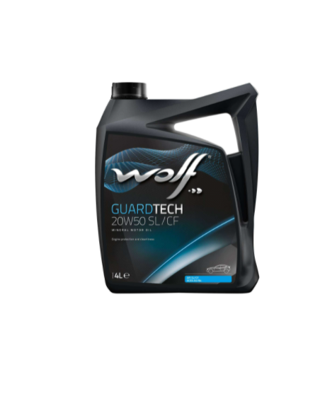 Aceite de motor WOLF 20W50 4L