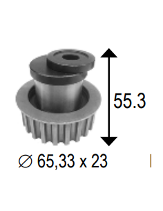 Polea tensor BMW E36 11311721263