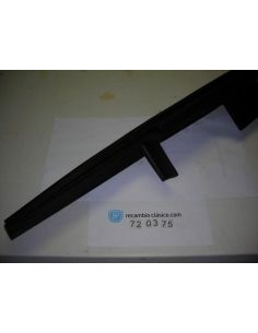 Moldura de puerta entrada izquierda negra Renault 5 5 puertas