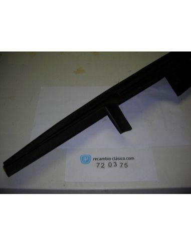 Moldura de puerta entrada izquierda negra Renault 5 5 puertas