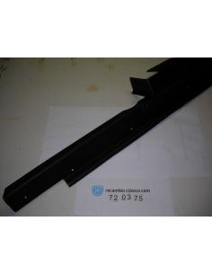 Moldura de puerta entrada izquierda negra Renault 5 5 puertas 2