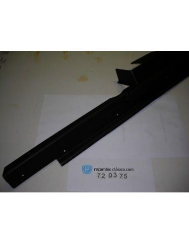 Moldura de puerta entrada izquierda negra Renault 5 5 puertas