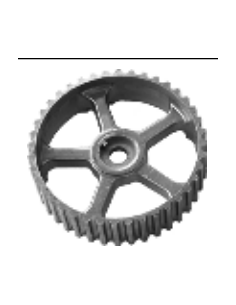 Polea de distribución Renault Clio 7700866844