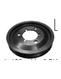 Polea de cigüeñal Citroen AX Citroen SAXO Citroen XSARA Citroen ZX 0515H0