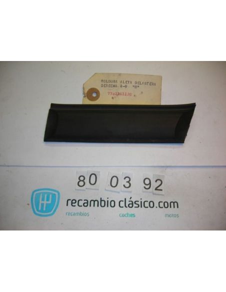 Moldura autoadhesiva aleta delantera derecha Renault 9 moderno 7702163120