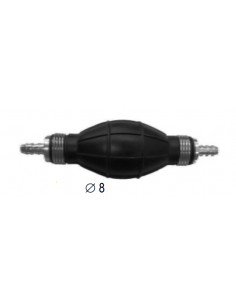 Cebador manual combustible entrada y salida 8 mm de D Peugeot 157973