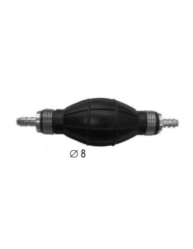 Cebador manual combustible entrada y salida 8 mm de D Peugeot 157973