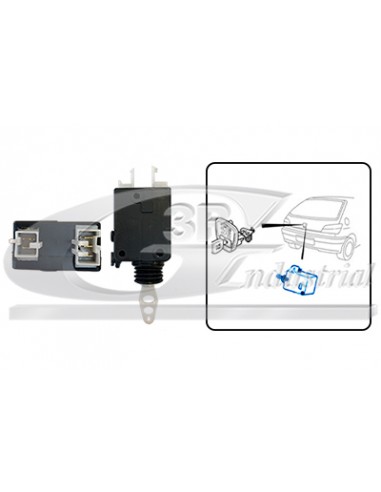 Accionador bloqueo puerta delantera Peugeot 106 Peugeot 205 Peugeot 309 Peugeot 405 Peugeot 605 661503