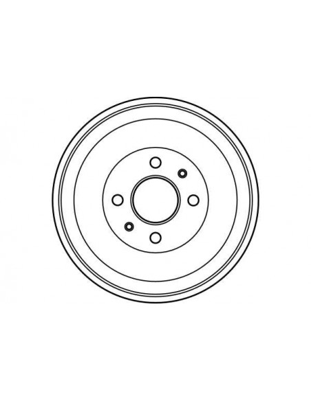 Juego de 2 tambores traseros SEAT 131 JA16520151 4381459 5923824 5923924 4345289