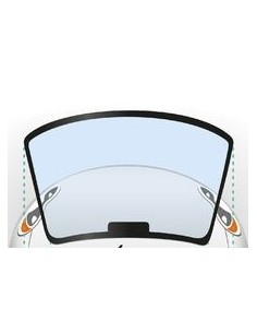 Parabrisas laminado verde con franja verde Audi 80 B2