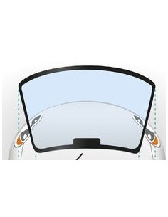 Moldura luneta Audi 80