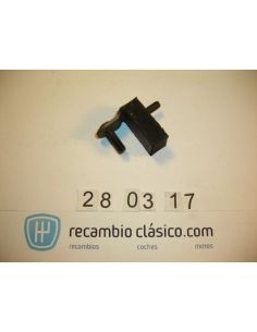 Silentblock rectangular tubo de escape Renault 6 (R1183 y R1185) 7702045659