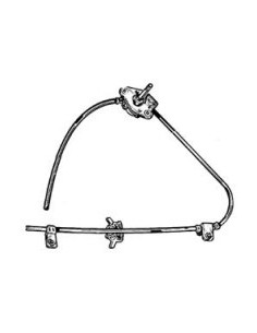 Elevalunas delantero izquierdo manual Autobianchi Lancia Y10