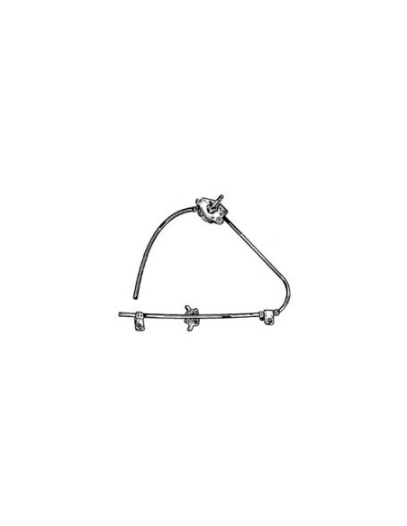 Elevalunas delantero izquierdo manual Autobianchi Lancia Y10