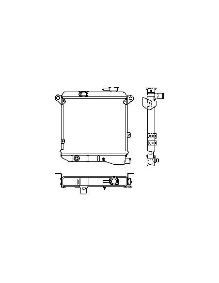 Radiador SEAT 127, SEAT Fura