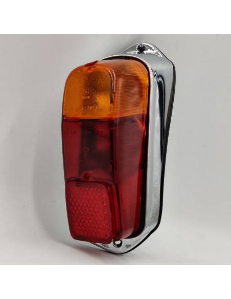 Piloto intermitente trasero izquierdo cromado SEAT 600 E, SEAT 600 L