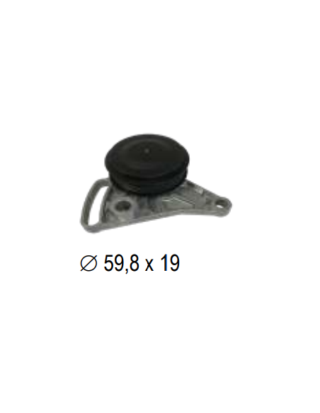 Rodillo tensor Audi A4 Audi A6 058260511