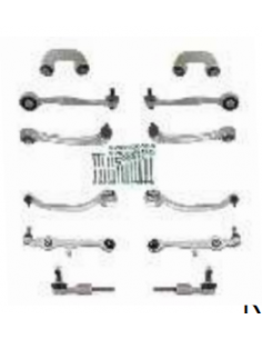 Kit brazos suspensión delanteros Audi A4 8D0498998