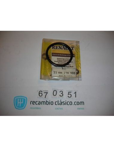 Junta tapa termostato Renault 18 diesel 7700718380
