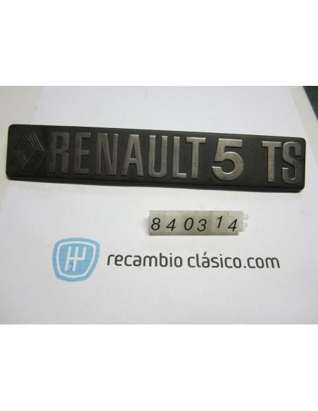 Anagrama emblema logo insignia Renault 5 TS