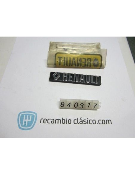 Anagrama emblema logo insignia Renault 7 7702042496