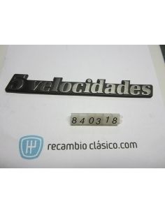 Comprar Anagrama Renault R11 y Super5 online | Recambio Clásico