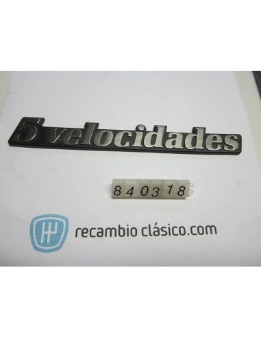 Anagrama emblema logo insignia Renault 11 Renault Super 5