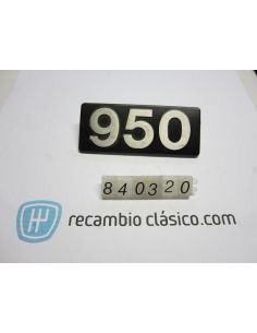 Anagrama emblema logo insignia 950 Renault 5
