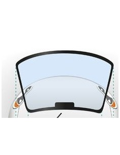 Parabrisas laminado en color verde Peugeot 106